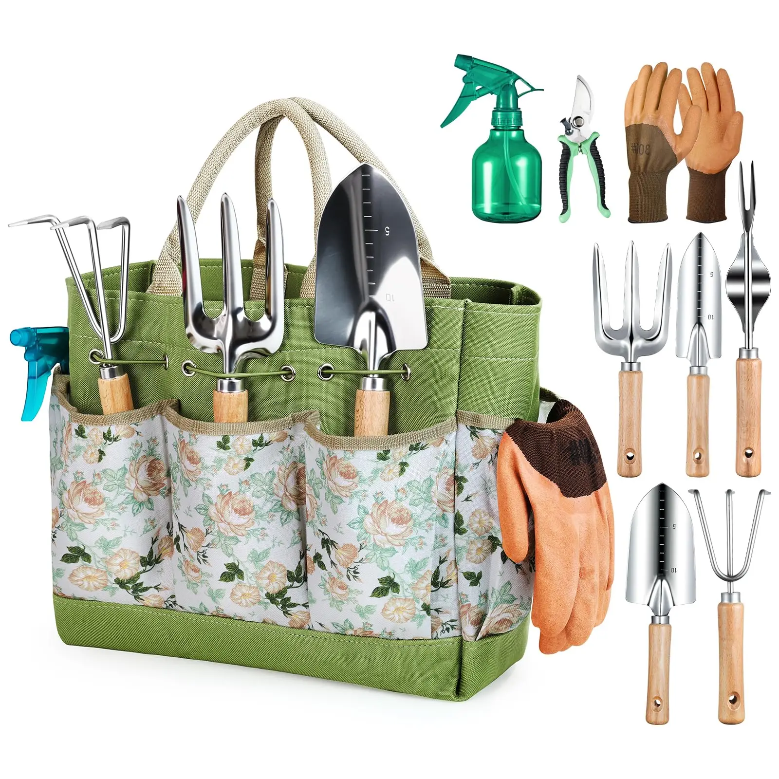 9-teiliges Garten-Handwerkzeug – Spade Digging Fork Bewertung und Preis