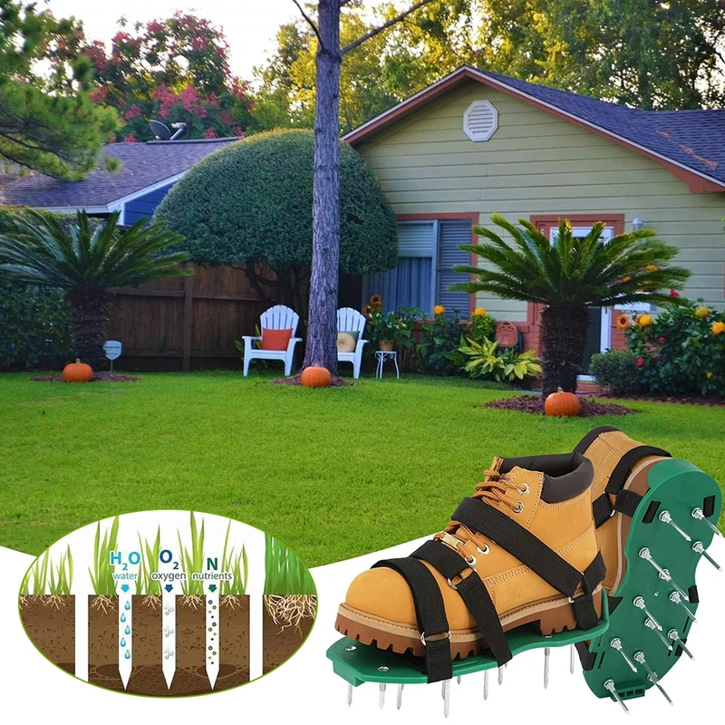 1 Paar Gras mit Spikes, Garten – Gardening Tools Revit Bewertung und Preis