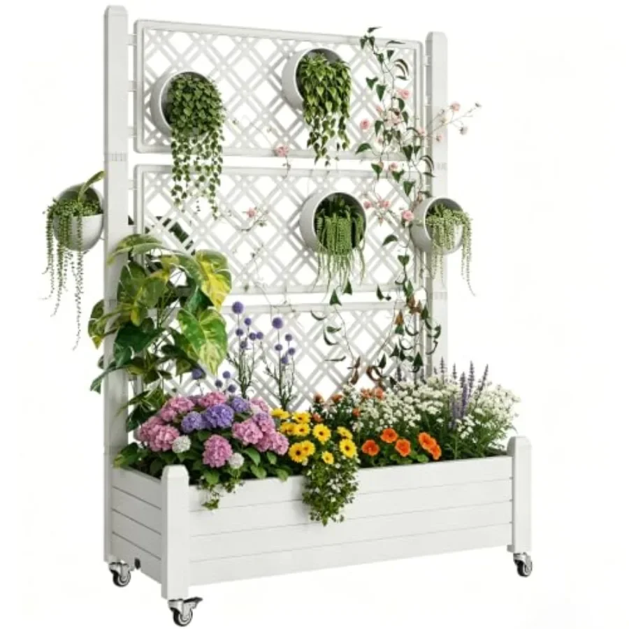 Gartenbeet mit Rankhilfe, selb – Self-Watering Planter Bewertung und Preis