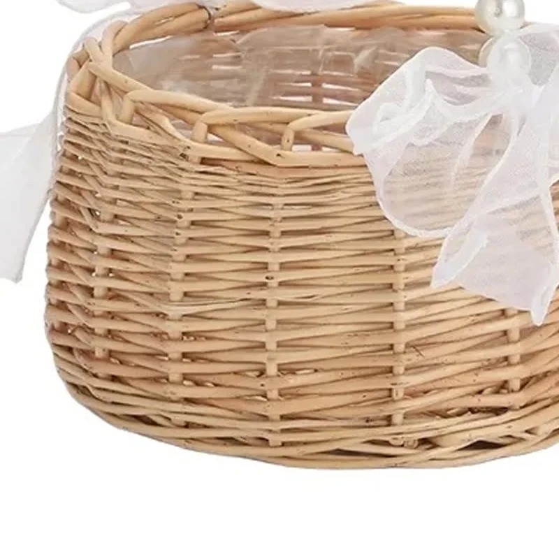 Perlenbesetzter Rattan-Blumenk – Gardening Tools Girls Bewertung und Preis