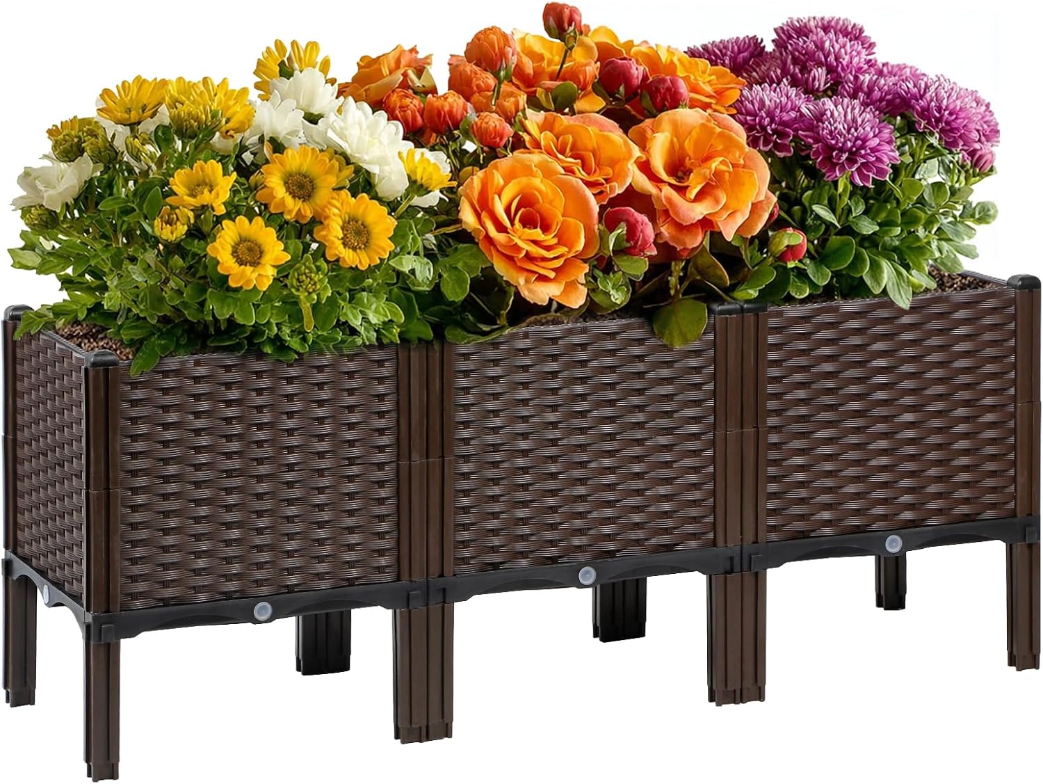 Outdoor-Garten-Rattan-Pflanzge – Self-Watering Planter Bewertung und Preis