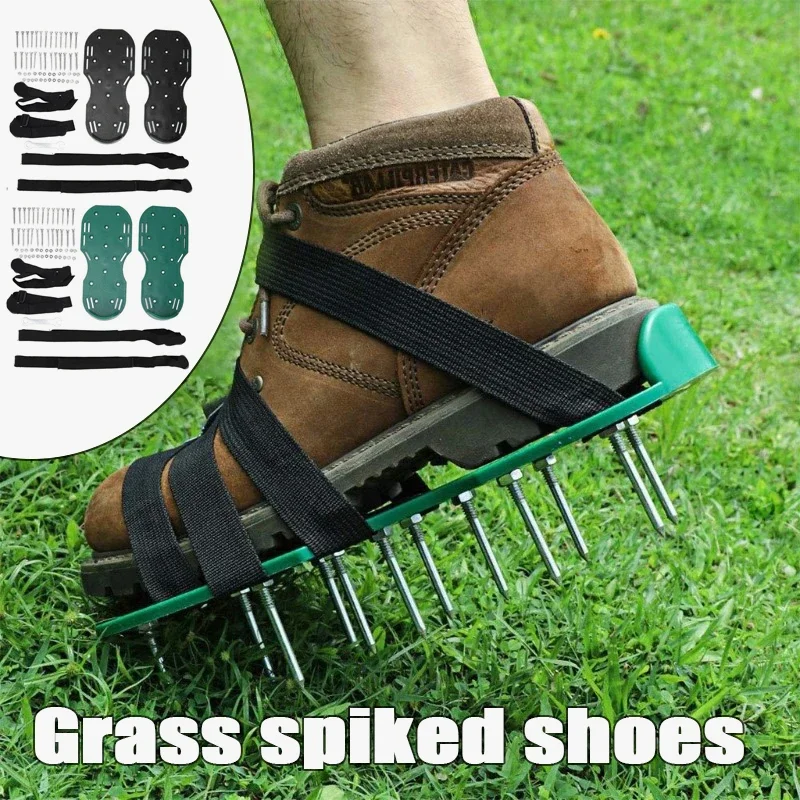 D 1 Paar Gras-Spikes Garten-Sa – Gardening Tools Revit Bewertung und Preis